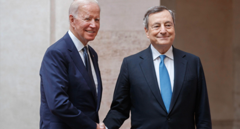 Incontro Draghi-Biden